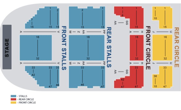 Manchester O2 Apollo seating 
plan