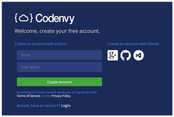 Codenvy免费云端开发环境