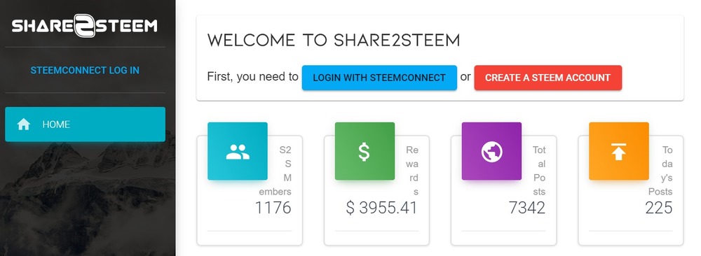 使用Share2Steem免费快速创建Steemit账号